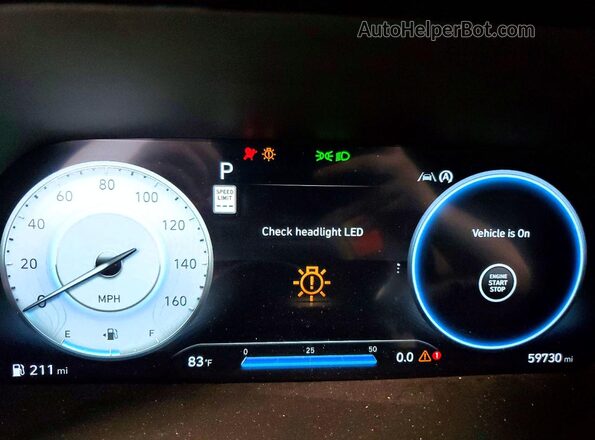KM8R7DGE9PU596087 2023 HYUNDAI PALISADE Green Instrument cluster view