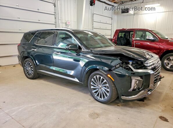 KM8R7DGE9PU596087 2023 HYUNDAI PALISADE Green Front right