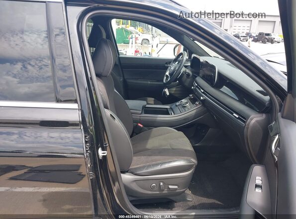 KM8R7DGE9RU734309 2024 HYUNDAI PALISADE Black Вид салону спереду