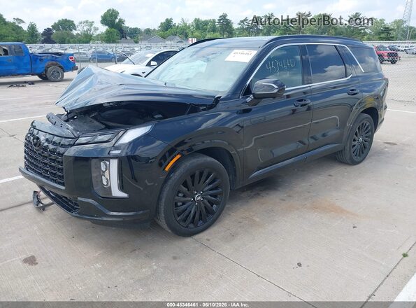 KM8R7DGE9RU734309 2024 HYUNDAI PALISADE Black Передня ліва чверть