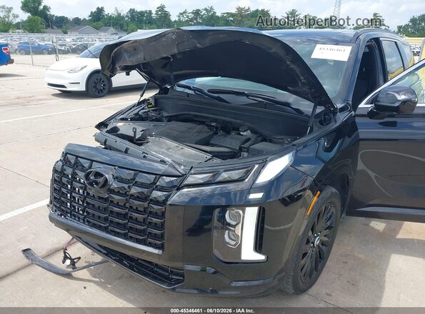 KM8R7DGE9RU734309 2024 HYUNDAI PALISADE Black Вид спереду