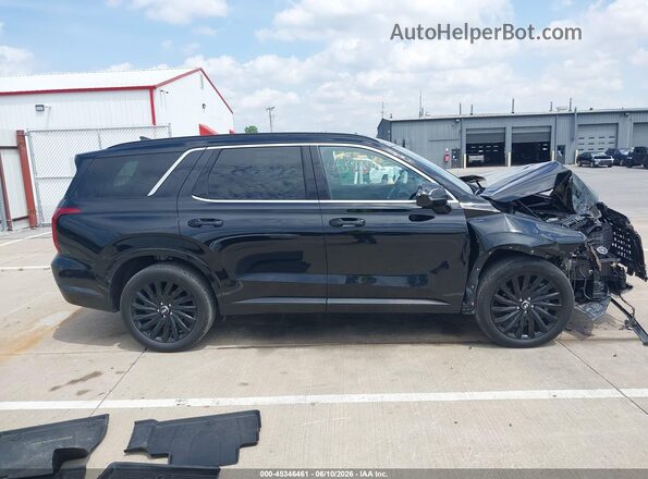 KM8R7DGE9RU734309 2024 HYUNDAI PALISADE Black Вид задньої частини салону