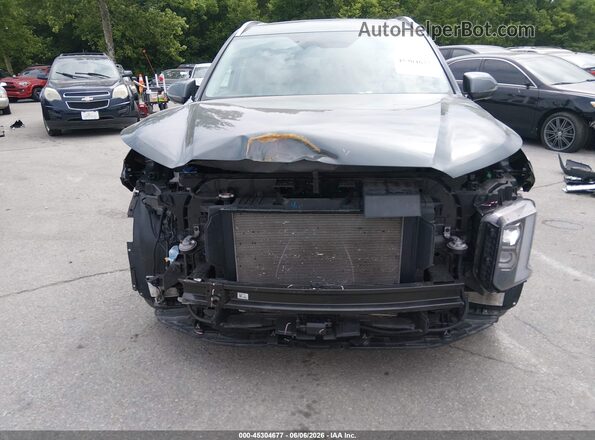 KM8R7DGEXPU636970 2023 HYUNDAI PALISADE Gray Front view