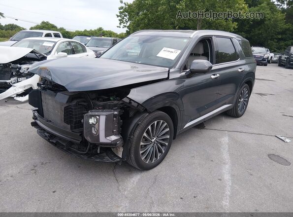KM8R7DGEXPU636970 2023 HYUNDAI PALISADE Gray Front left