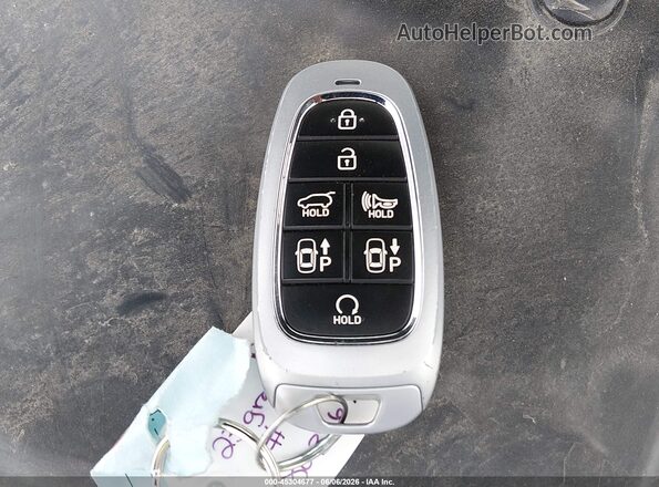 KM8R7DGEXPU636970 2023 HYUNDAI PALISADE Gray Dashboard view