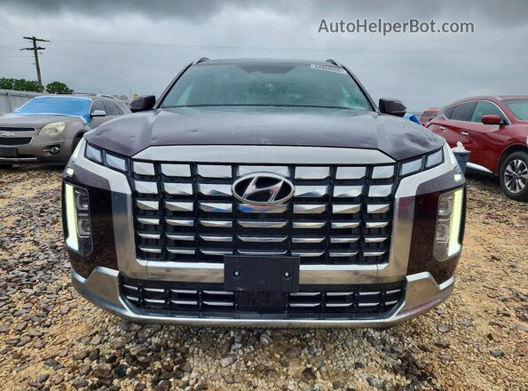 KM8R7DGEXRU713419 2024 HYUNDAI PALISADE Purple წინა ხედი