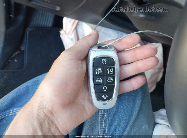 KM8R7DGEXRU787715 2024 HYUNDAI PALISADE Черный Вид панели приборов