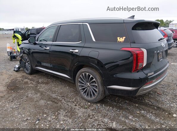 KM8R7DGEXSU815082 2025 HYUNDAI PALISADE Black Trasero izquierdo
