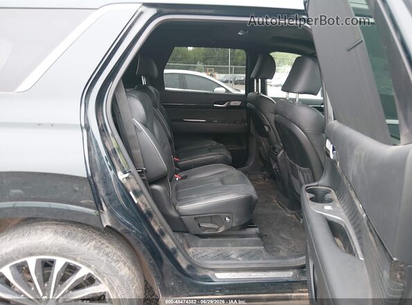 KM8R7DGEXSU815082 2025 HYUNDAI PALISADE Black Vista de la etiqueta del VIN