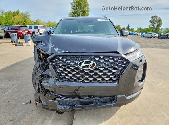 KM8R7DHE0NU458563 2022 HYUNDAI PALISADE Black Вид спереду
