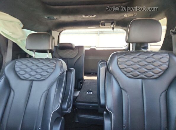 KM8R7DHE2MU315290 2021 HYUNDAI PALISADE Silver Вид задніх сидінь
