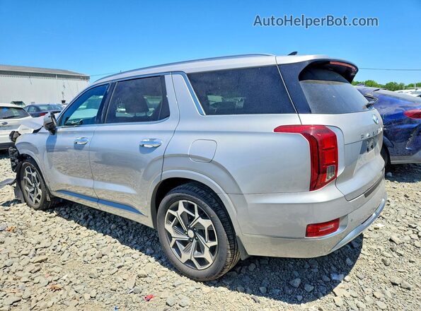 KM8R7DHE2MU315290 2021 HYUNDAI PALISADE Silver Задня ліва чверть