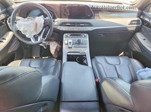 KM8R7DHE2MU315290 2021 HYUNDAI PALISADE Silver Вид панелі приладів