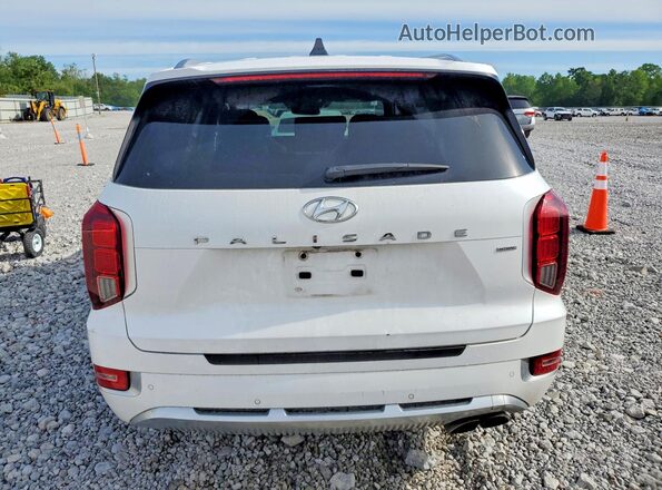 KM8R7DHE3MU253138 2021 HYUNDAI PALISADE White Widok z tyłu