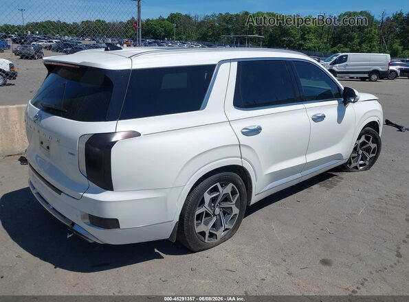 KM8R7DHE4MU264259 2021 HYUNDAI PALISADE White Հետևի աջ