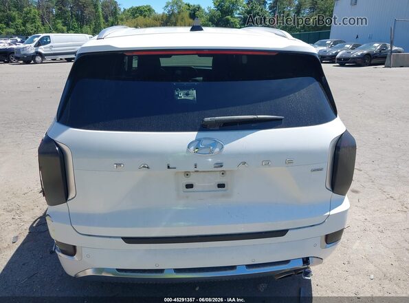 KM8R7DHE4MU264259 2021 HYUNDAI PALISADE White 