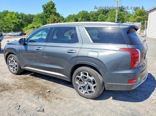 KM8R7DHE4NU454757 2022 HYUNDAI PALISADE Gray Tył lewy