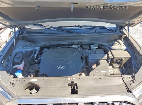 KM8R7DHE4NU454757 2022 HYUNDAI PALISADE Gray Widok komory silnika