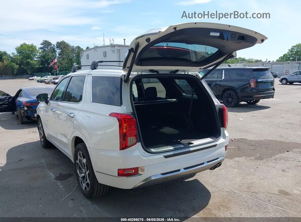 KM8R7DHE5NU384136 2022 HYUNDAI PALISADE White უკანა მარცხენა