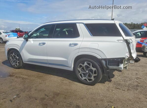 KM8R7DHE5NU430144 2022 HYUNDAI PALISADE Белый Задняя левая четверть