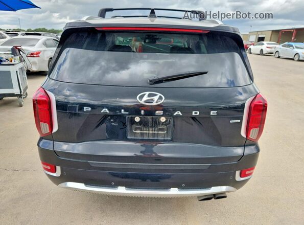 KM8R7DHE6MU206427 2021 HYUNDAI PALISADE Black Vista trasera