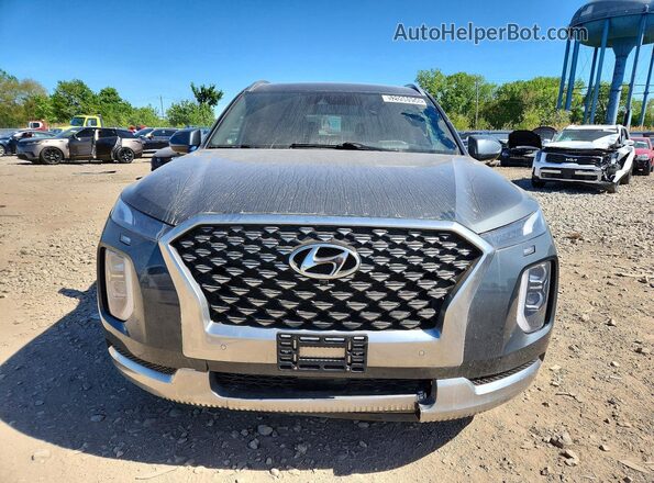 KM8R7DHE7NU407531 2022 HYUNDAI PALISADE Gray Widok z przodu