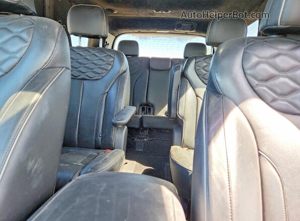 KM8R7DHE7NU407531 2022 HYUNDAI PALISADE Gray Widok tylnych siedzeń