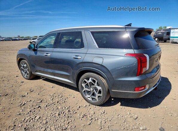 KM8R7DHE7NU407531 2022 HYUNDAI PALISADE Gray Tył lewy