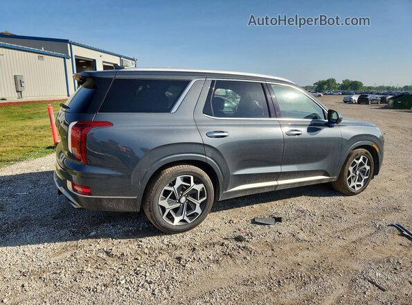 KM8R7DHE7NU407531 2022 HYUNDAI PALISADE Gray 