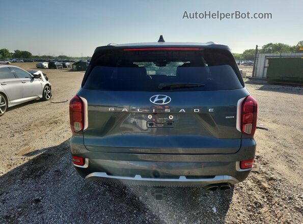 KM8R7DHE7NU407531 2022 HYUNDAI PALISADE Gray 