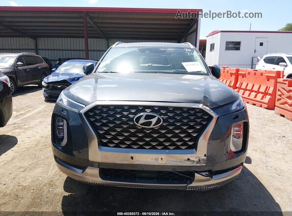 KM8R7DHE7NU443705 2022 HYUNDAI PALISADE Navy Вид щитка приладів