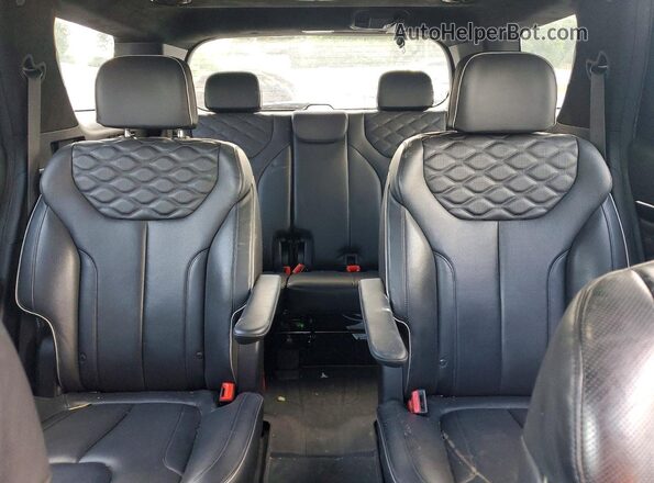 KM8R7DHE9MU328649 2021 HYUNDAI PALISADE Gray Հետևի նստատեղերի տեսք