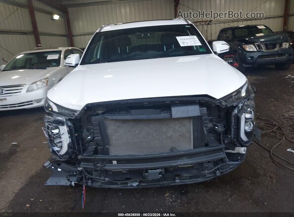 KM8R7DHE9NU419633 2022 HYUNDAI PALISADE White Instrument cluster view