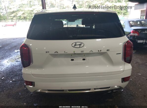 KM8R7DHE9NU419633 2022 HYUNDAI PALISADE White 