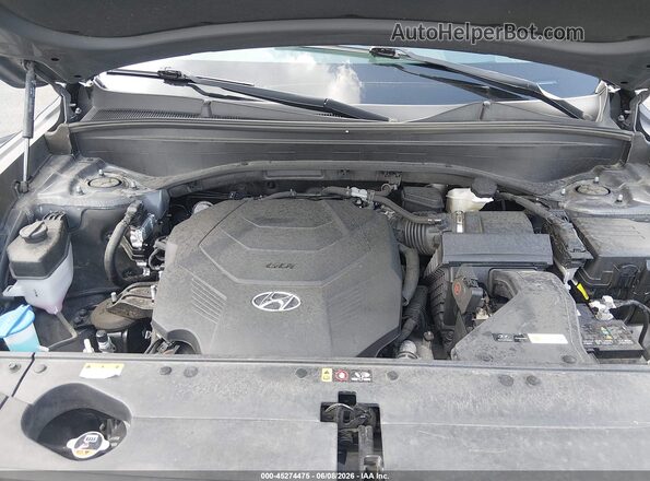 KM8R7DHEXNU392944 2022 HYUNDAI PALISADE Gray Вид ззаду