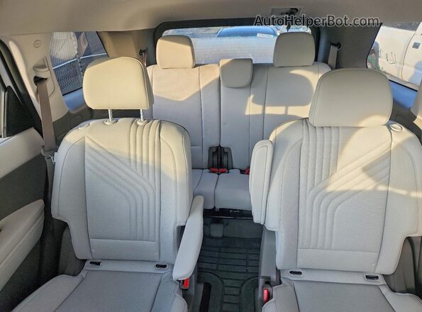 KM8RHESA4TU037497 2026 HYUNDAI PALISADE White Vista de los asientos traseros