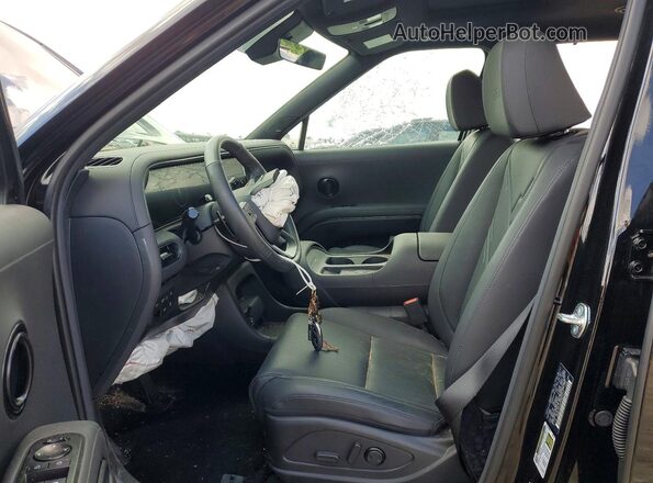 KM8RJES23TU057477 2026 HYUNDAI PALISADE Black Widok wnętrza z przodu