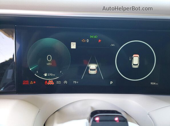 KM8RLES26TU102499 2026 HYUNDAI PALISADE Gray Instrument cluster view