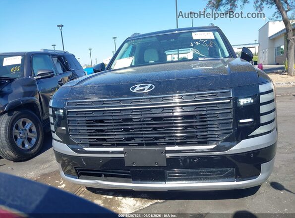 KM8RM5S2XTU016464 2026 HYUNDAI PALISADE Black Widok zestawu wskaźników