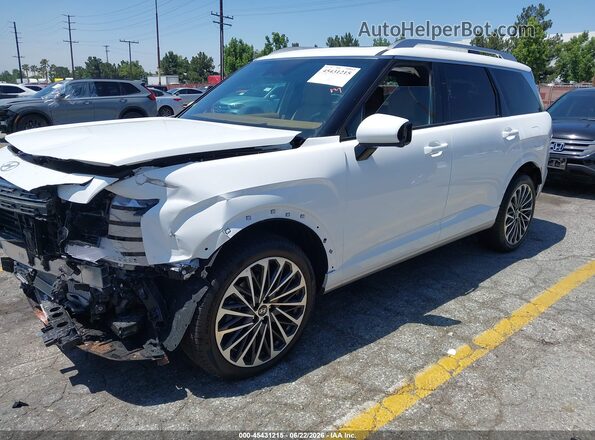 KM8RM5SA5TU098045 2026 HYUNDAI PALISADE HEV Белый Передняя левая четверть
