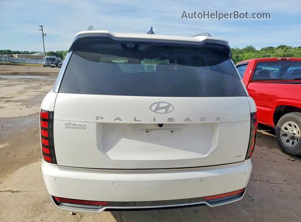 KM8RMES23TU035969 2026 HYUNDAI PALISADE White Հետևի տեսք