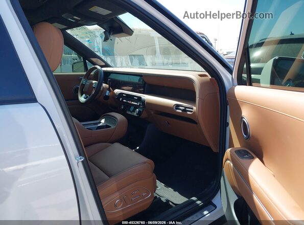KM8RMES23TU038449 2026 HYUNDAI PALISADE White Widok wnętrza z przodu