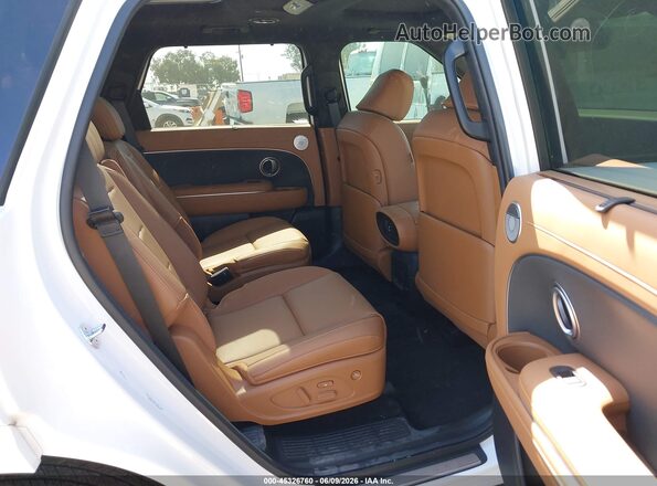 KM8RMES23TU038449 2026 HYUNDAI PALISADE White Widok naklejki z numerem VIN