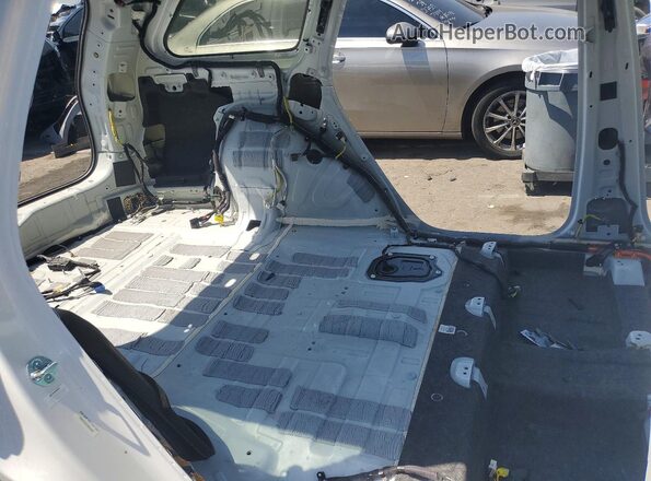 KM8RMES23TU043487 2026 HYUNDAI PALISADE White Вид задньої частини салону
