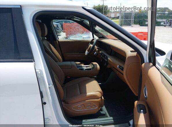 KM8RMES24TU021272 2026 HYUNDAI PALISADE White Widok wnętrza z przodu