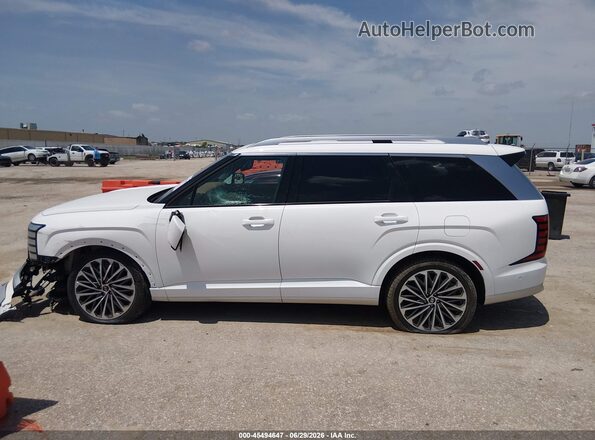 KM8RMES24TU021272 2026 HYUNDAI PALISADE White Widok wnętrza 360 stopni