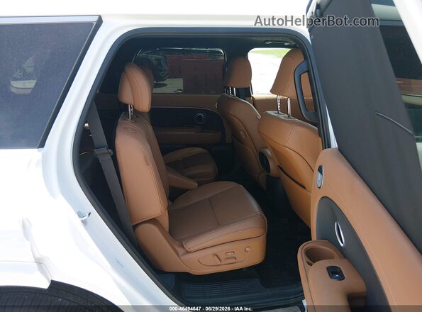 KM8RMES24TU021272 2026 HYUNDAI PALISADE White Widok naklejki z numerem VIN