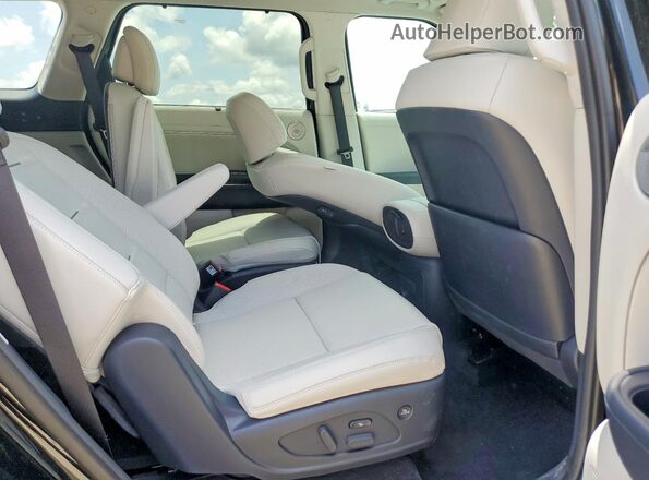 KM8RMES25TU024956 2026 HYUNDAI PALISADE Black Widok tylnych siedzeń