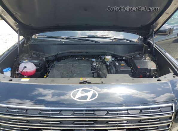 KM8RMES25TU024956 2026 HYUNDAI PALISADE Black Widok wnętrza z tyłu