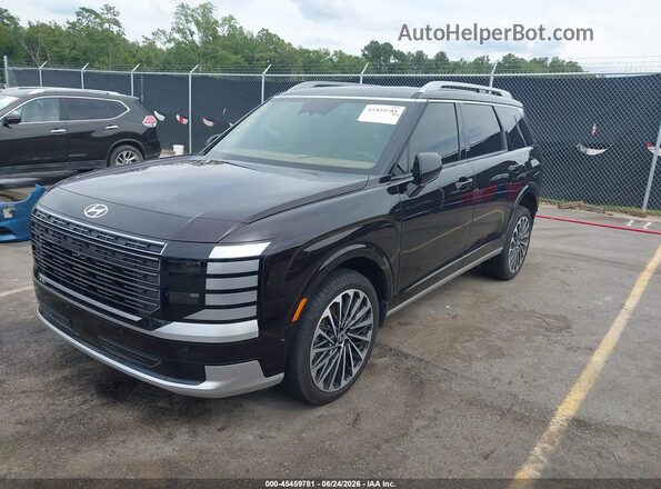 KM8RMES27TU033741 2026 HYUNDAI PALISADE Черный Передняя левая четверть